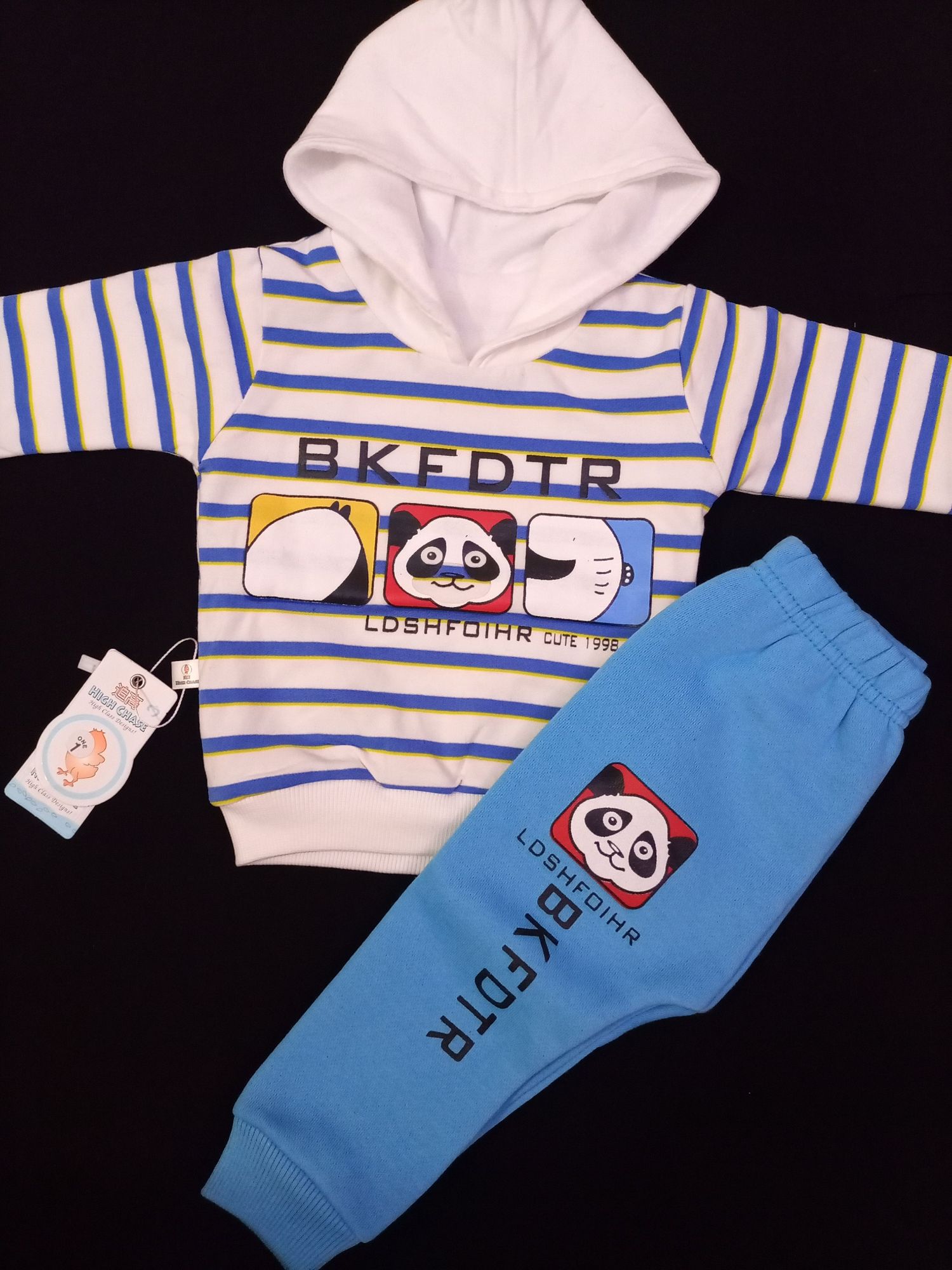 Winter Collection - Kids Dresses - Warm Baba Suit For 1 To 6 Months Boys