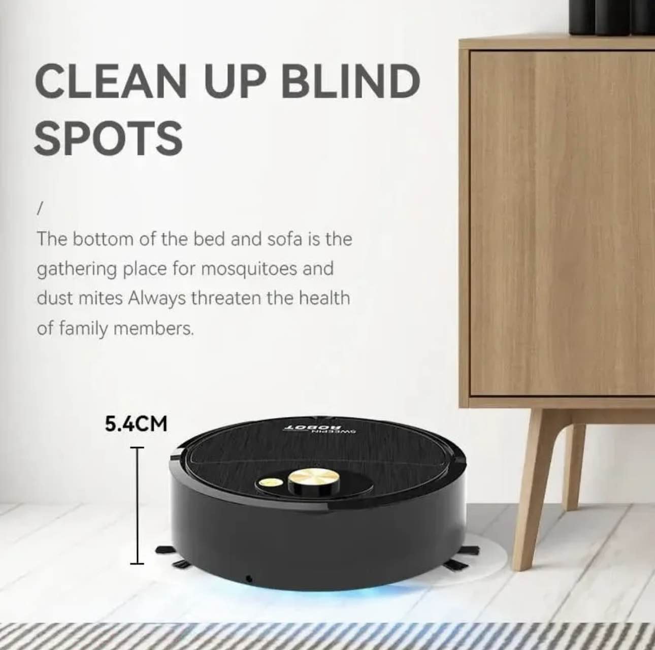 Vacuum Cleaner Sweeping Robot Mop Machine Smart Auto Robot Multifunctional Floor Cleaner Rechargeable Dry Wet Mop Sweeping Vacuum Cleaner For Household, Office