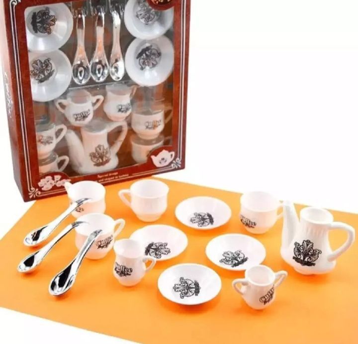Tea Cups Set Toy For Kids (Plastic material)