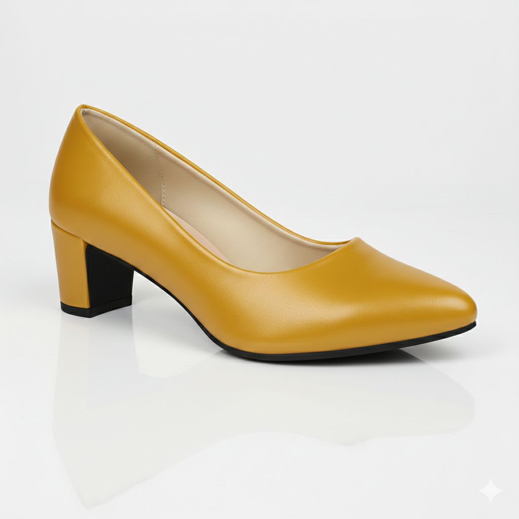 Formal Ladies Court Shoes & Heel Pumps Almond Toe Premium Quality Imported Coat Shoes for Ladies