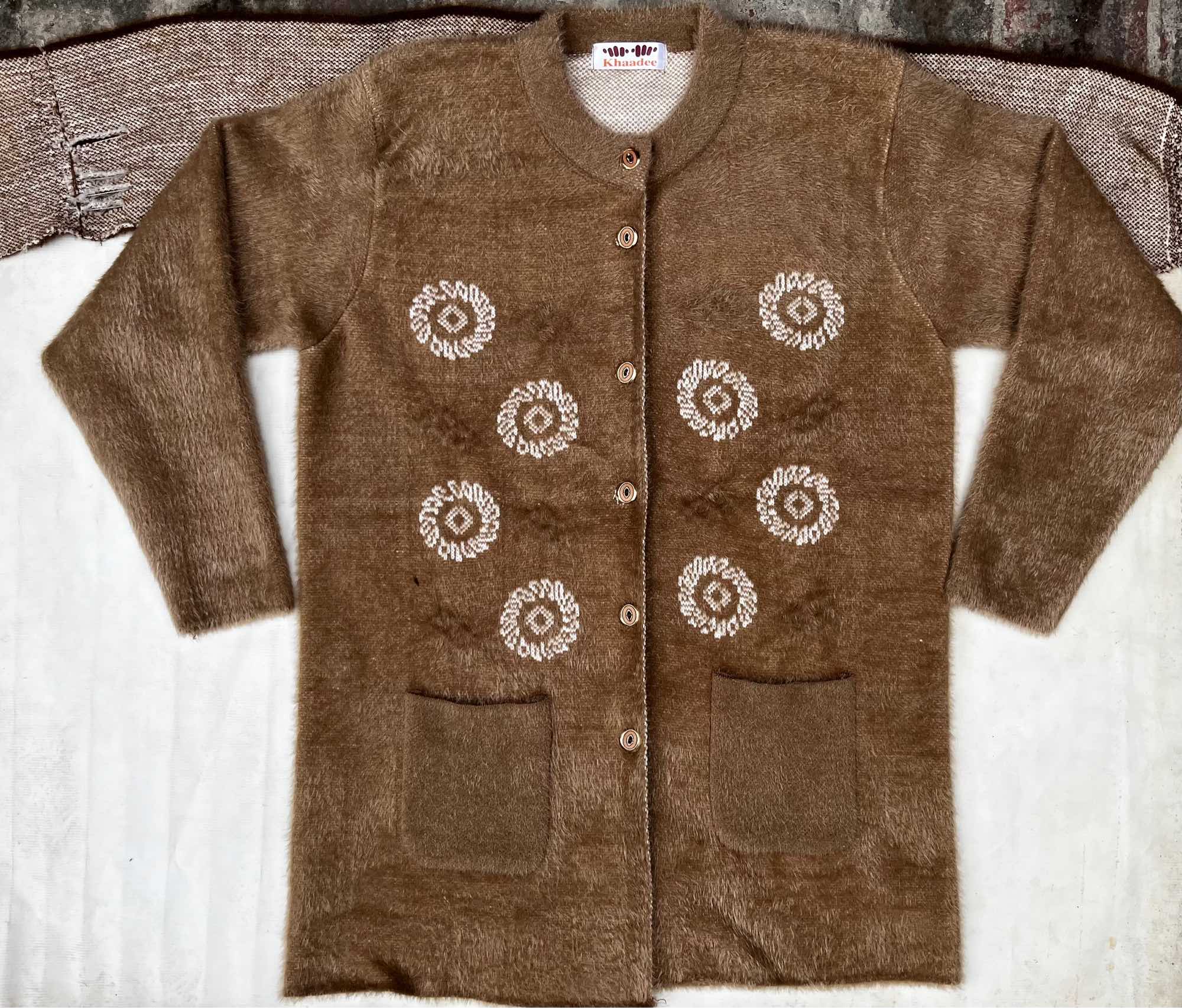 Women's Full Sleeve Soft Wool Sweater, Stretchable Cardigan, Available in Multiple Colors