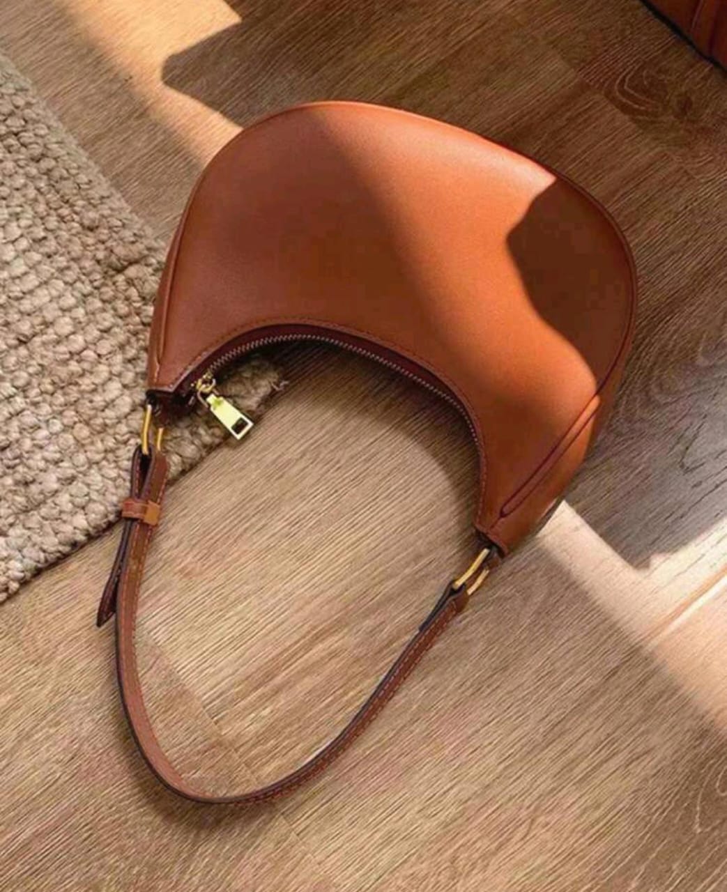 Fashion PU Leather Underarm Shoulder Bag for Women – Casual Summer Hobo Clutch Tote Luxury Shopper Handbag
