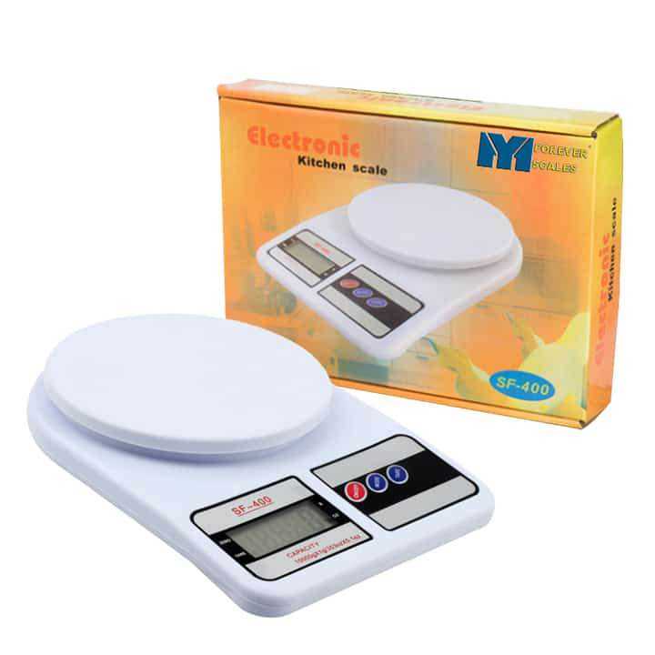 Digital Kitchen Scale 10kg | 0.1g Precision Food Weighing Scale | Electronic Kitchen Weight Scale with Cell | Cooking & Baking Scale