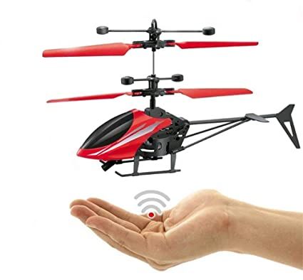 Flying Helicopter,Remote Control Helicopter for 6 + Years Boys Indoor and Outdoor Helicopter, Palm Sensing Helicopter