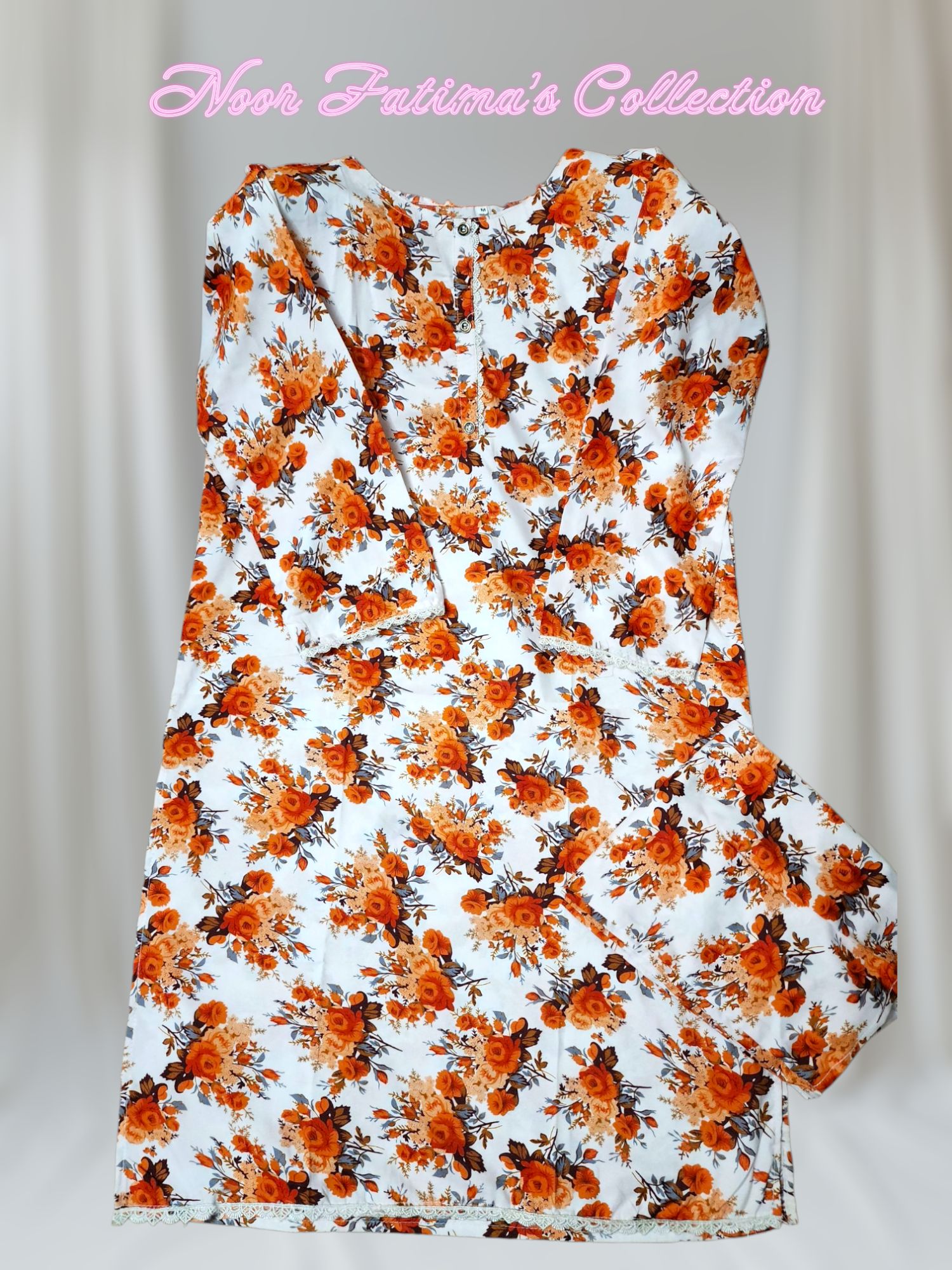 Noor Fatima's Collection Stitched Girls & Women Dress Cotton Casual Summer Wear Stylish Comfortable Outfit