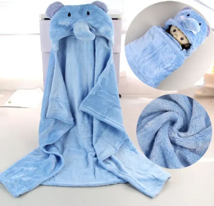 Cute Baby Blanket/Newborn Baby Wrap Swaddling Animal Blankets
