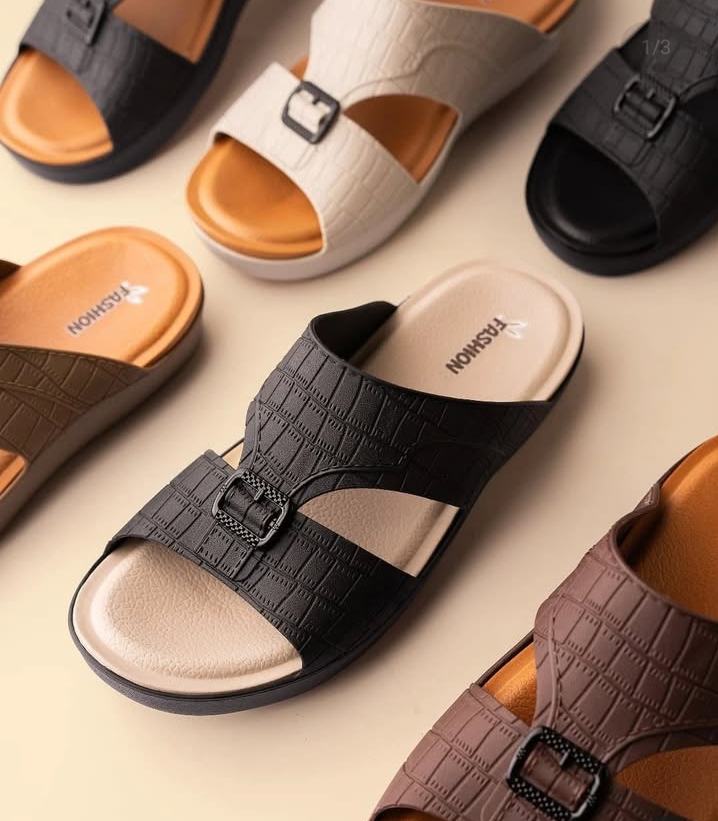 Arabian Style Flip Flops Gulf Dubai Slipper Arabic Mens Sandals Italy Premium EVA Sandals & Flip Flops for Men