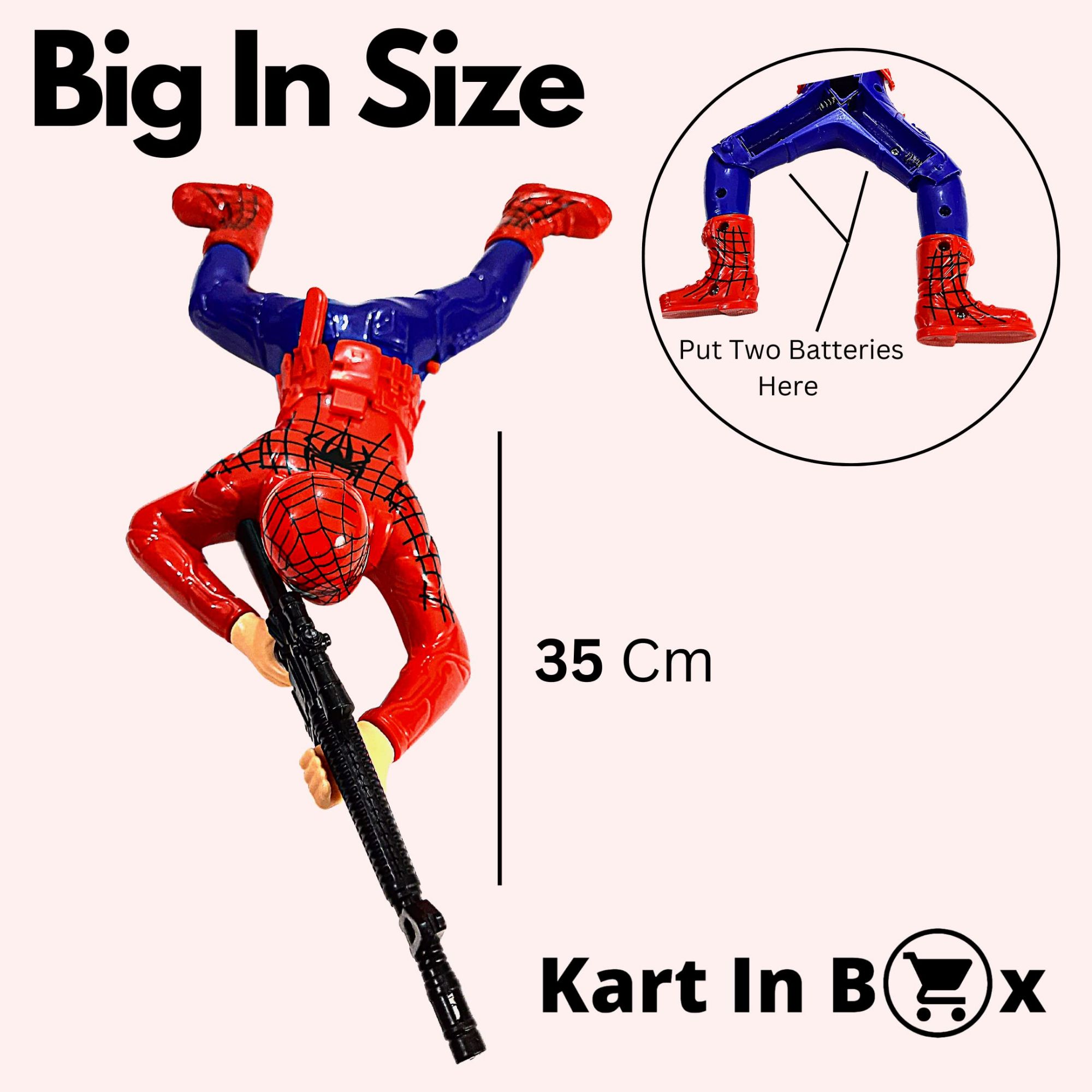 Spider Toys | Crawling Toy | Big Size (14 Inch)