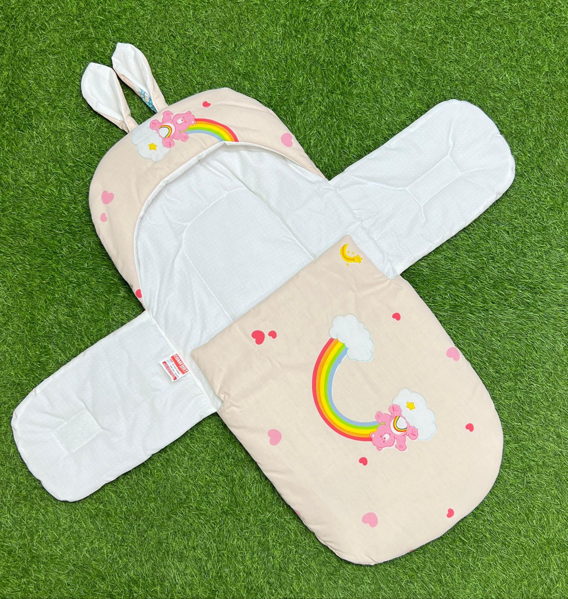 Baby Swaddle Rabbit Style Cotton Adjustable Infant Wrap Summer Wrapping Swaddle Sheet Summer & Winter Collection