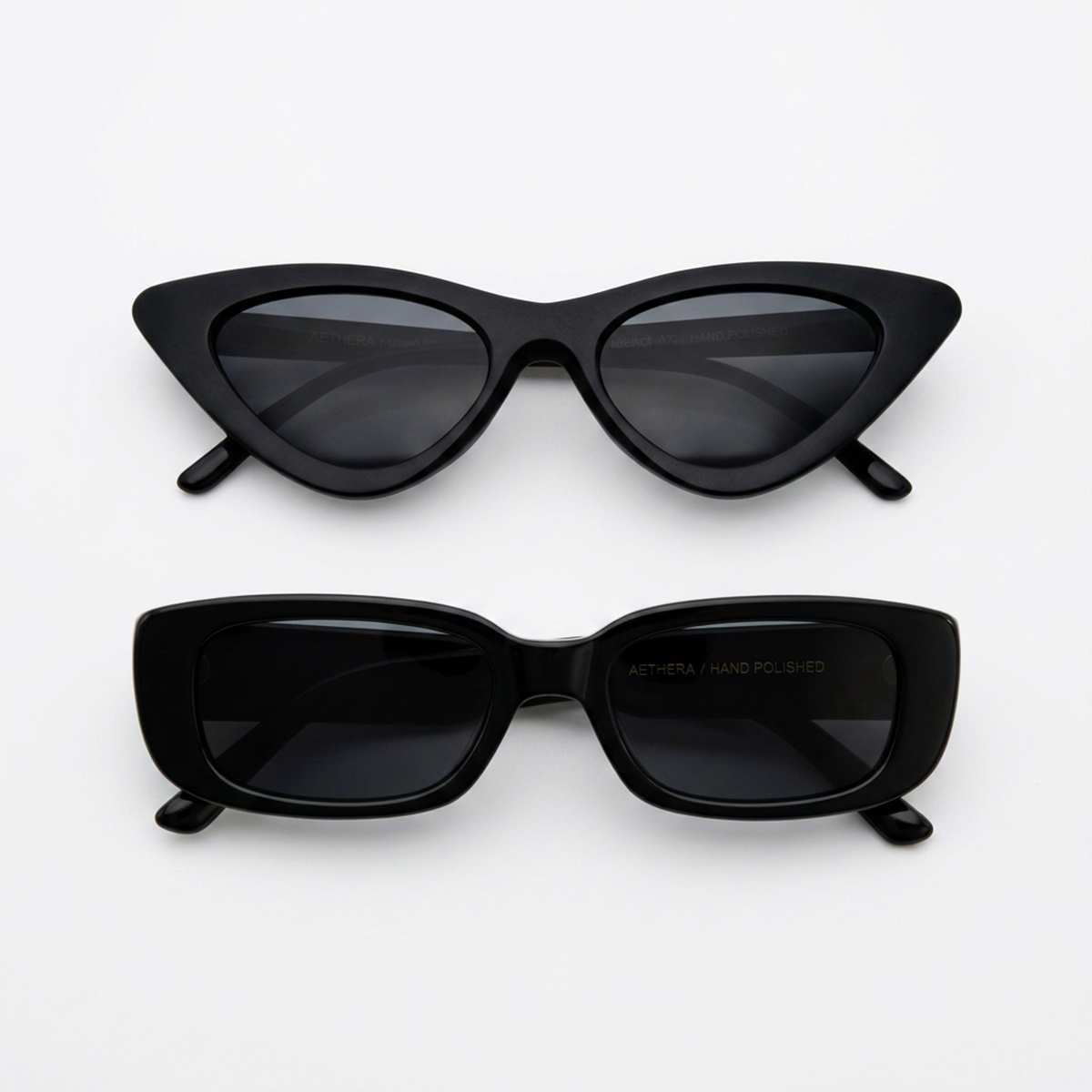Pack of 2 Classic Retro Vintage Sunglasses for Men Women - Trendy and Stylish Design