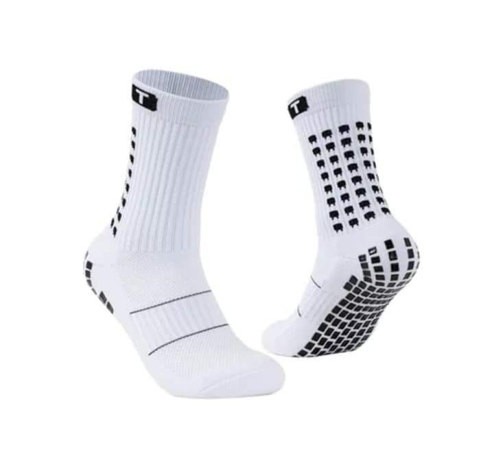 Adults Kid Anti Slip Sock Football Sports Performance Grip Socks Non-Slip Soccer Socks for Men