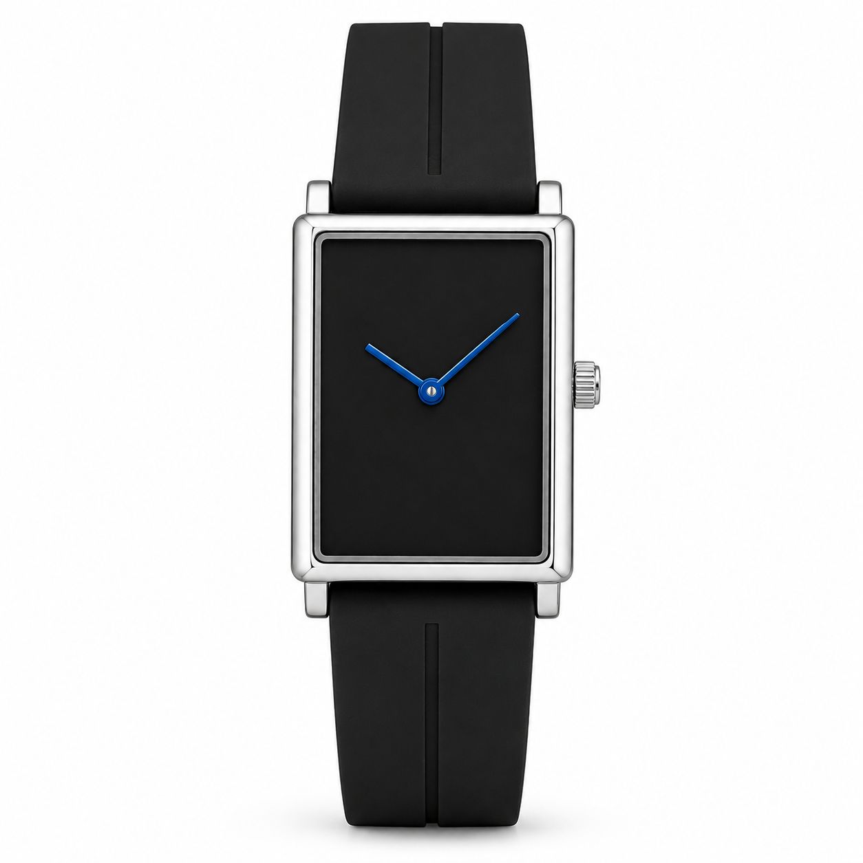 Elegant Vintage Rectangular Quartz Wrist Watch for Men