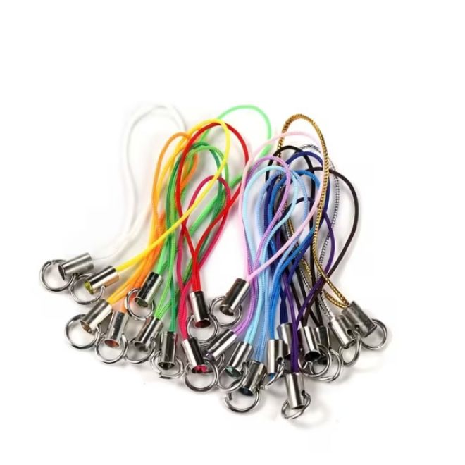 Multicolor Mobile Straps  Keychain Lanyard Loops for DIY Jewelry, Charms & Accessorie