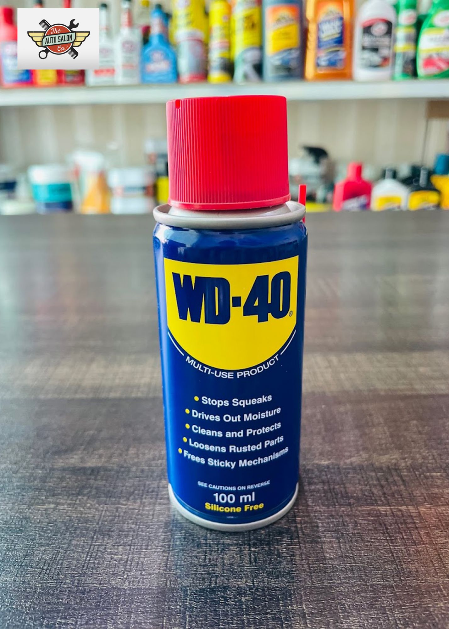 WD 40 Antirust Spray Lubricant - 100ml Multiuse Product Made in UK