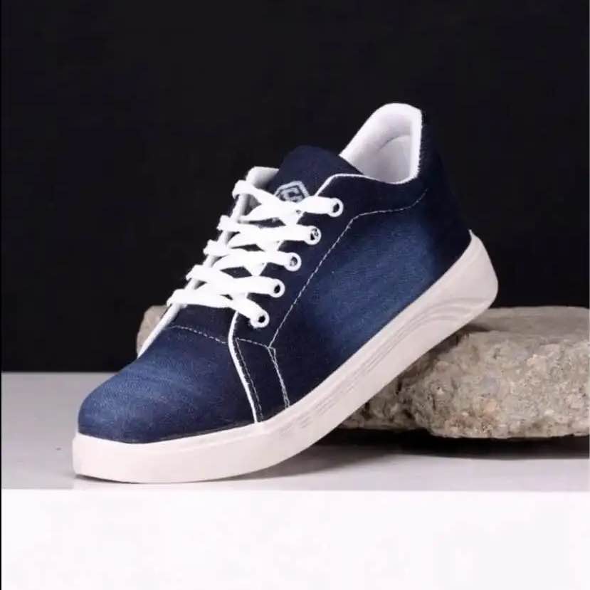 New Arrival Blue Jeans Trendy Shoes For Girls