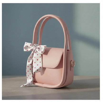 🎀 Elegant Ladies Shoulder Bag 👜 | Fashion Crossbody Purse and top handle bag with Polka Dot Bow ✨