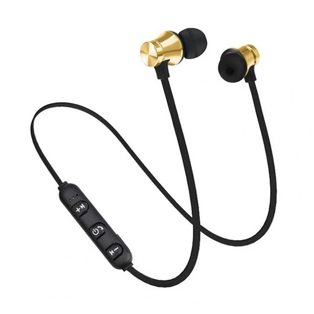 Bluetooth Handsfree Earphones Headset With HiFi Stereo Sound & Touch Control System (Connected With All Bluetooth Devices).