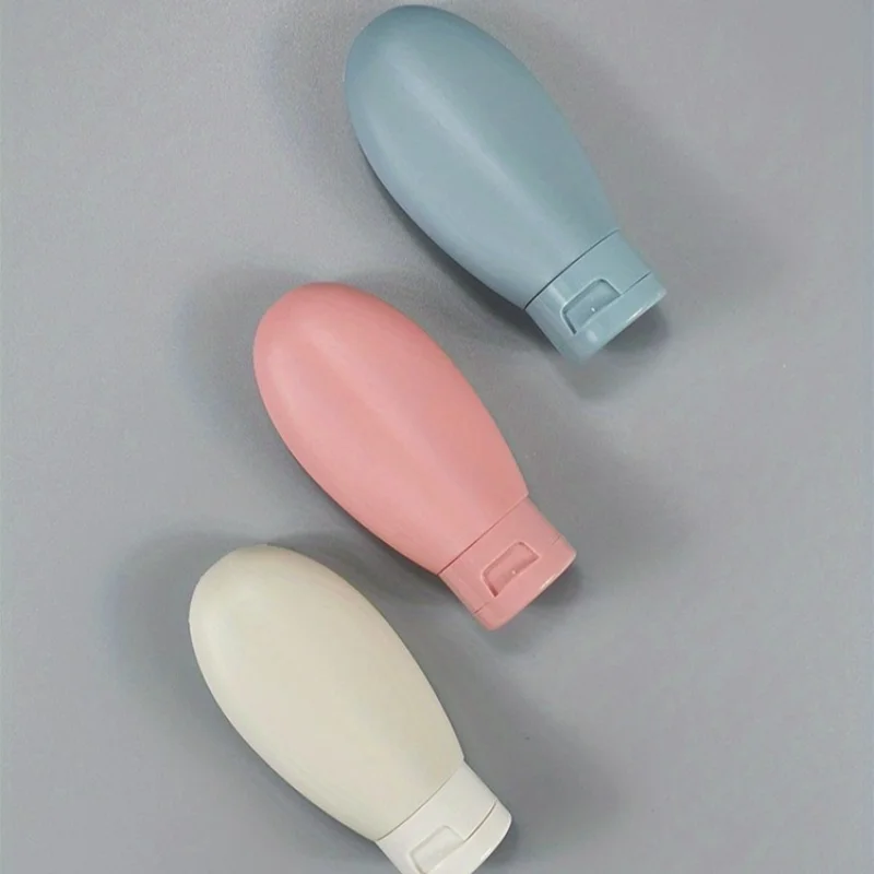 3Pcs Set Travel Refillable Cosmetic Containers 60Ml Travel Bottles Mini Squeeze Bottles