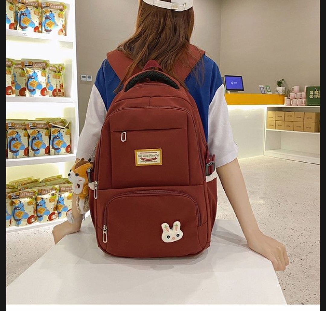New Fashion Cartoon Women School Bag Travel Backpack For Girls Teenager Stylish Laptop Bag Rucksack Girl Schoolbag Canvas