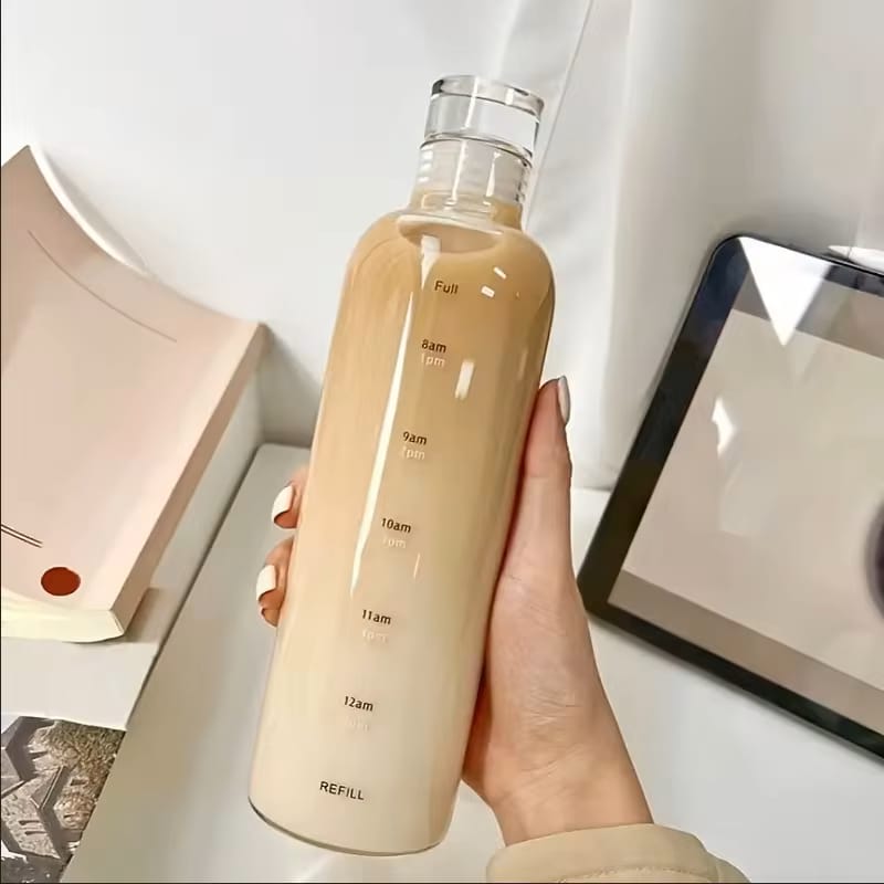 500ml Time-Scale Water Bottle
