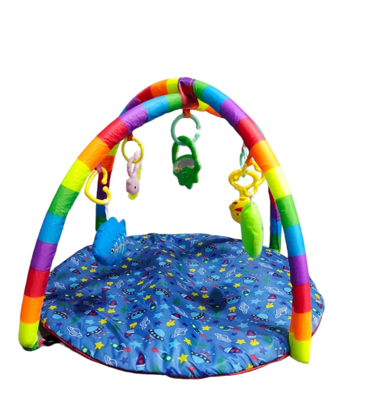 New Born Baby Play Gym With Hanging Rattles Born Baby Indoor Game Colorful Rattles Bqby Play Gym Matt