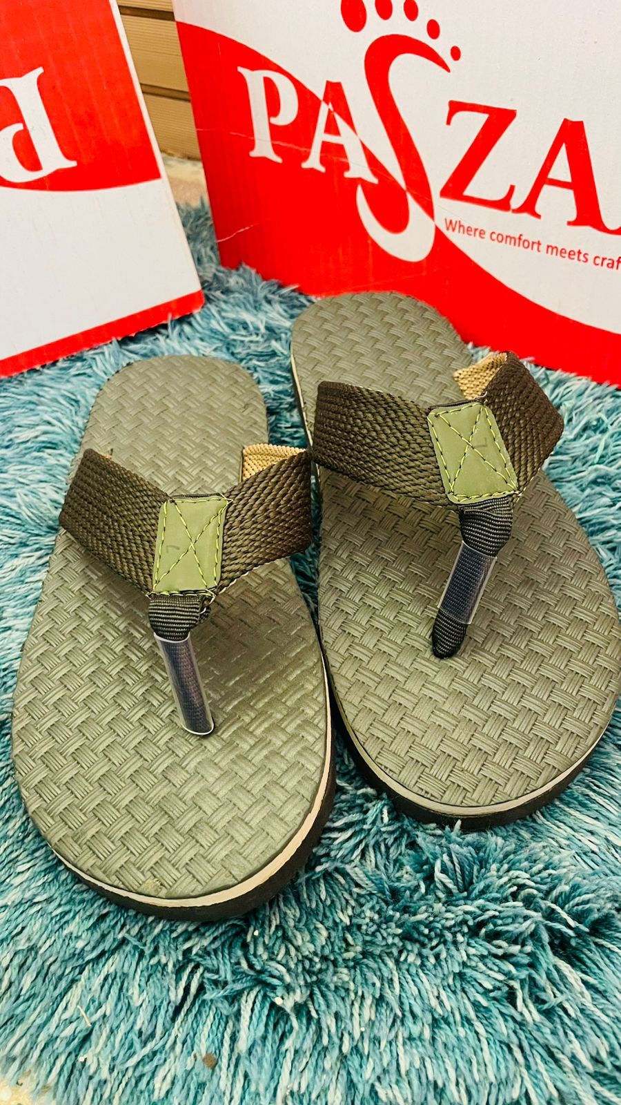 zezoo Classic Comfort Leather Sandals" Hand made PU Sole  for party and office& Camelo Sandal Best quality