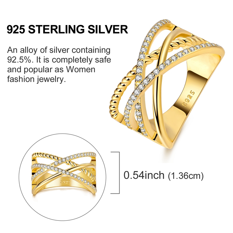 Original 925 Silver Ring Sparking Infinite Love Starry Night Rings For Women Girls Jewelry Birthday Anniversary Engagement 