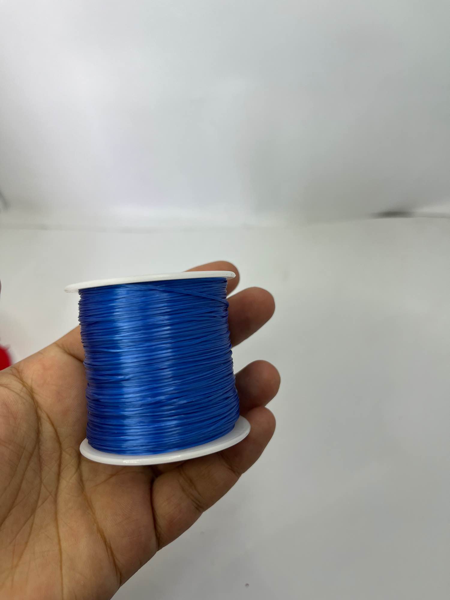 Stretchable Thread For Jewlery Making Nylon Thread For Bracelet Making Elastic String For Beading Jewelry Cord, Elastic Bracelet Rope Crystal Beading Cords  High-Quality Crystal Bead String / 5 yard (5 gazh).