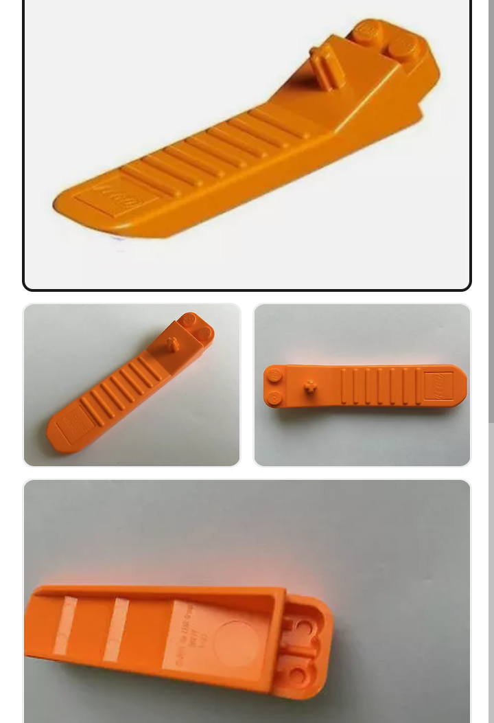 LEGO Brick Separator Human Tool Orange Colour New Style