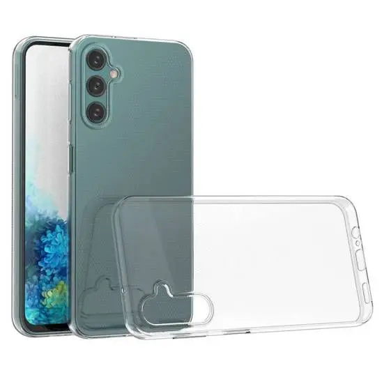 For Samsung Galaxy A14 5G, Transparent Clear Case Soft TPU Rubber Slim  Cover