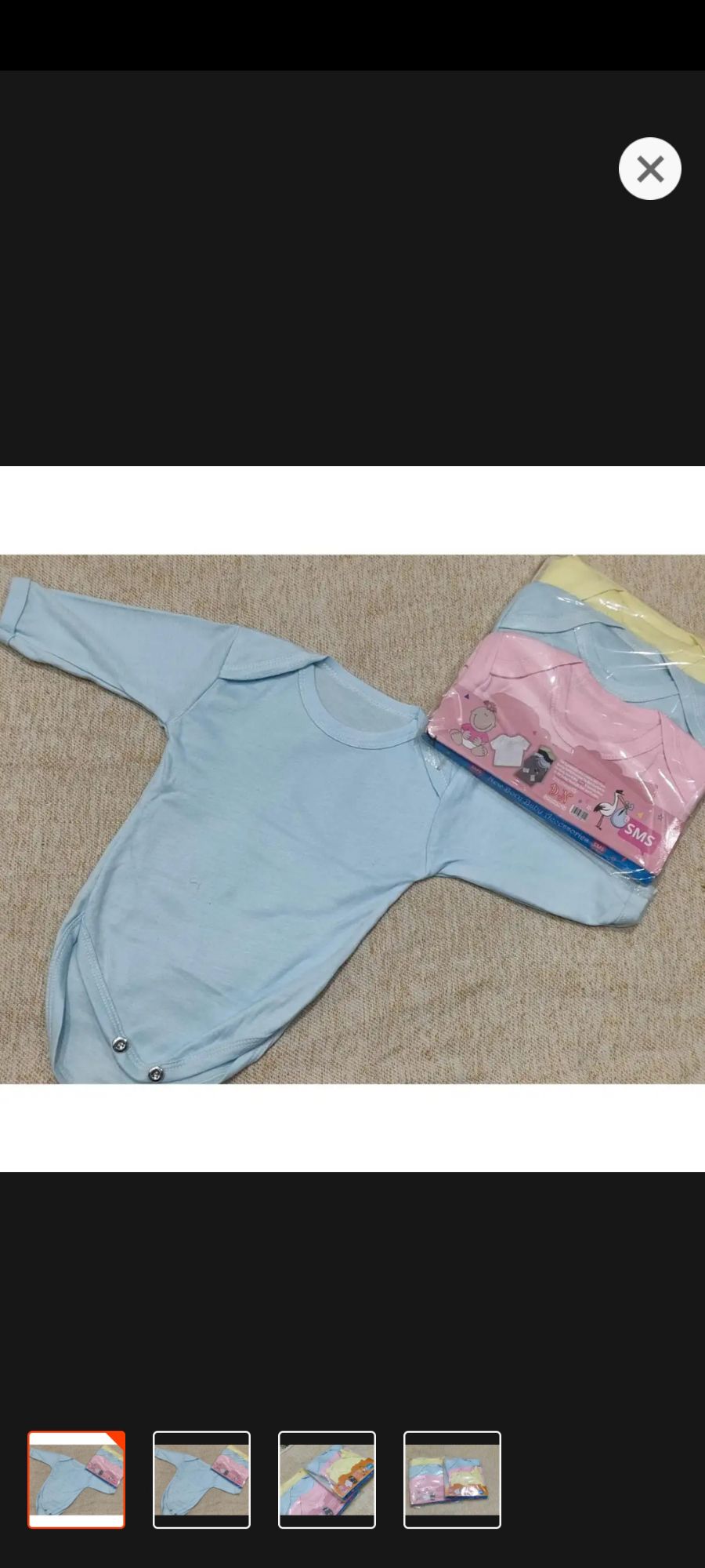 Baby romper full sleeves PACK OF 3