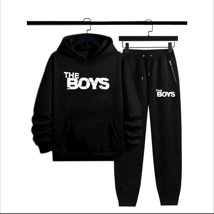 TRENDY PRINTED ( HOODIE+ TROUSER) TRACKSUIT FOR BOYS AND MEN