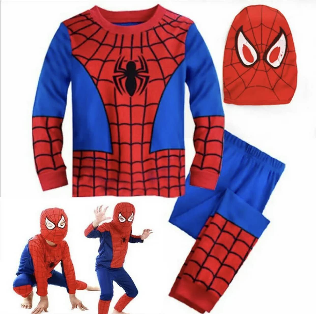 Complete Spiderman Costume for kids