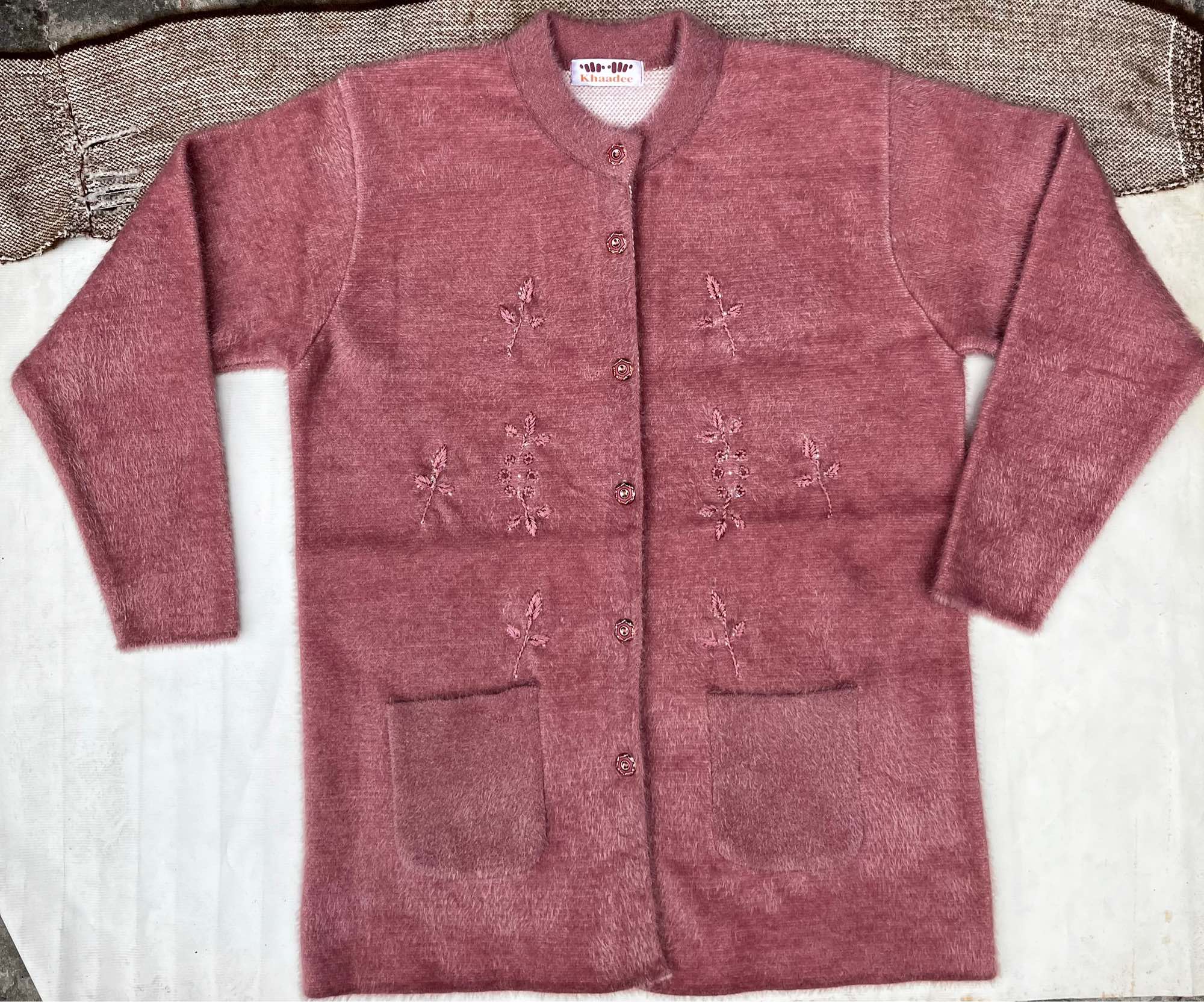 Sweaters for women full sleeves cardigan pure wool