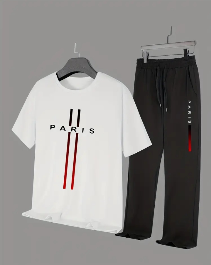 NEW ARRIVAL 2 PC PRINTED SUMMER TRACKSUIT FOR MEN _ SOFT AND COMFORTABLE FABRIC SUMMER TRACKSUIT FOR MEN _TRACKSUIT FOR MEN_ PREMIUM T SHIRT AND TROUSER SET PRINTED SUMMER TRACKSUIT FOR MEN_TRACKSUIT FOR BOYS