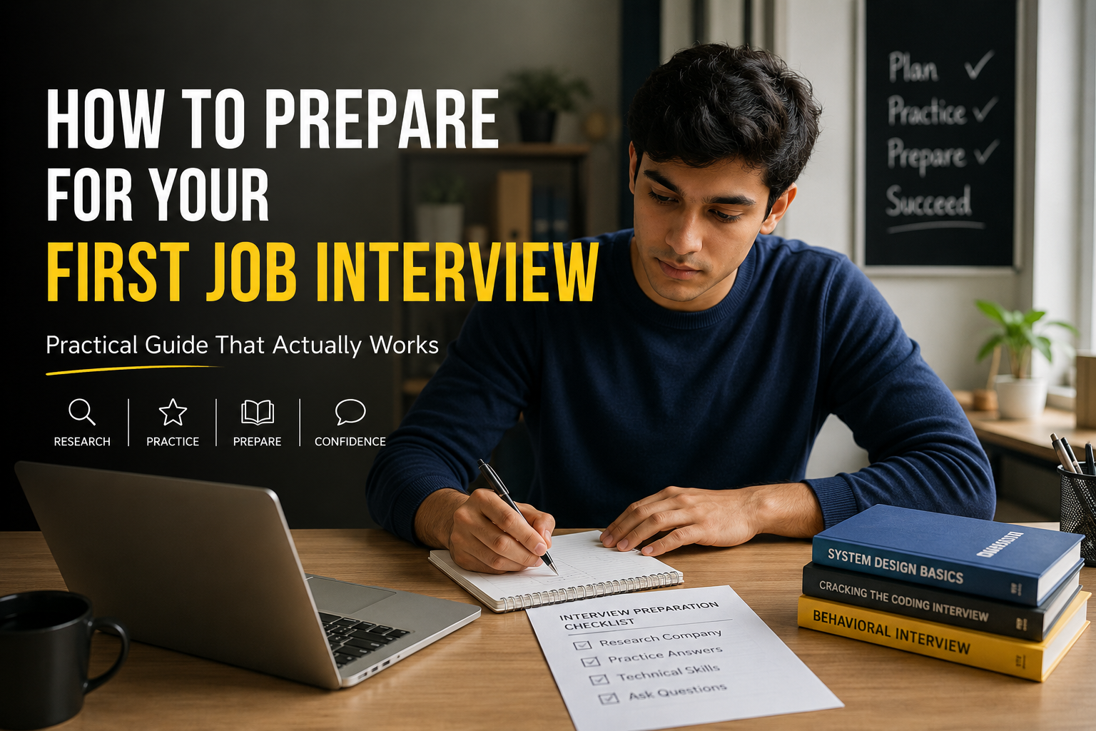 How to Prepare for Your First Job Interview
