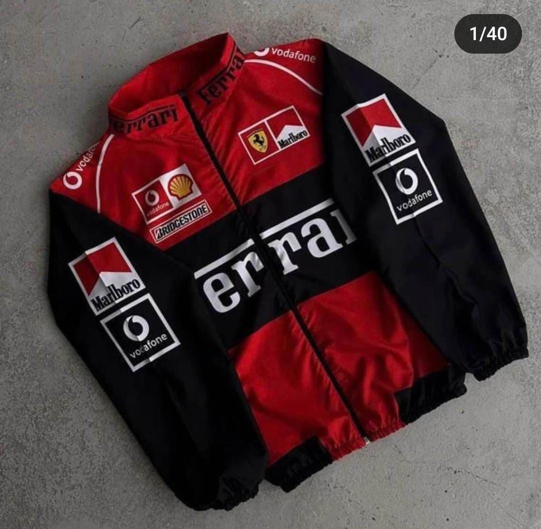 AMAZING QUALITY FERRARI BOMBER JACKETS FOR WINTER CUSTOMIZED