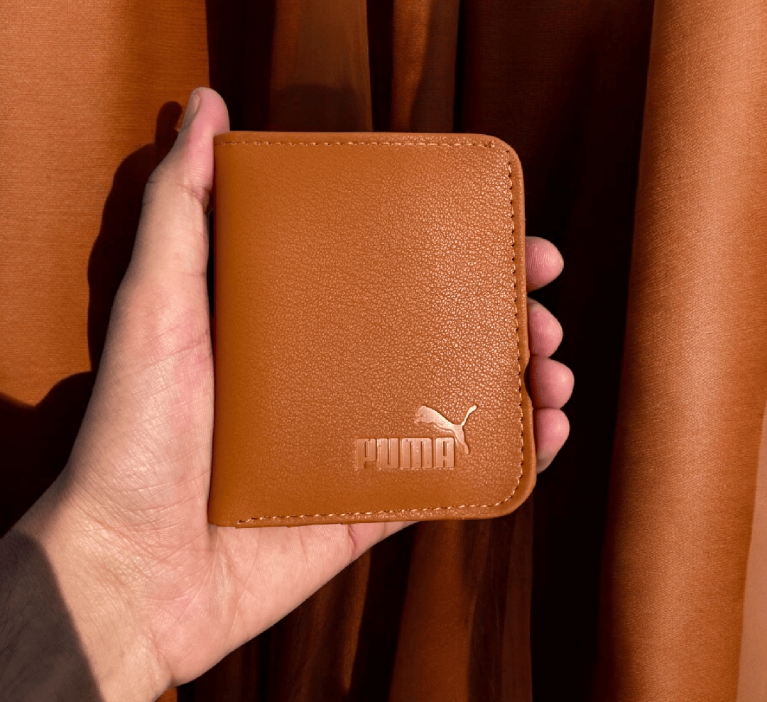 Slim Leather Wallet for Men – Bifold Gents Purse, Card Holder Wallet with 6 Card Slots, Cash Pocket & Window ID – Compact Durable Men’s Wallet