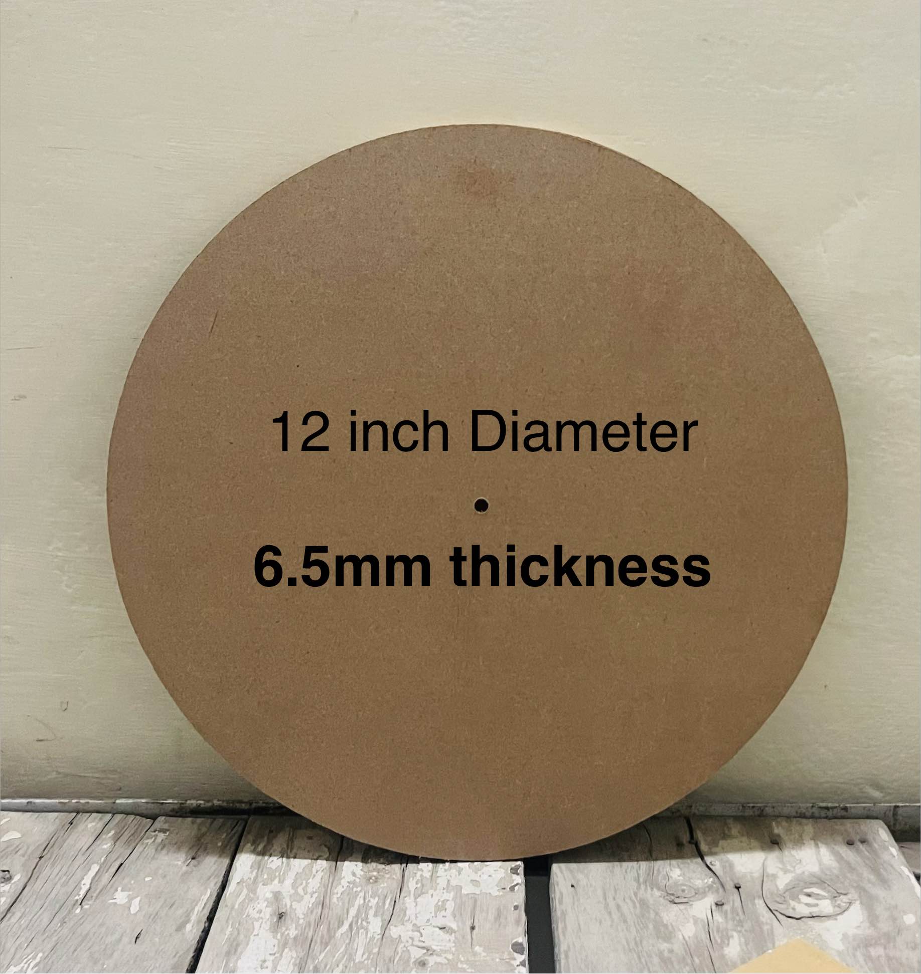 Round MDF Clock Base for DIY Resin Art | Wall Clock Craft Board | Home Wall Decor