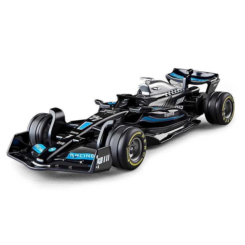 1:43 Diecast Formula 1 Racing Car #16  Metal Alloy Vehicle Model Mini Toy Desktop Decoration Birthday  for Boys