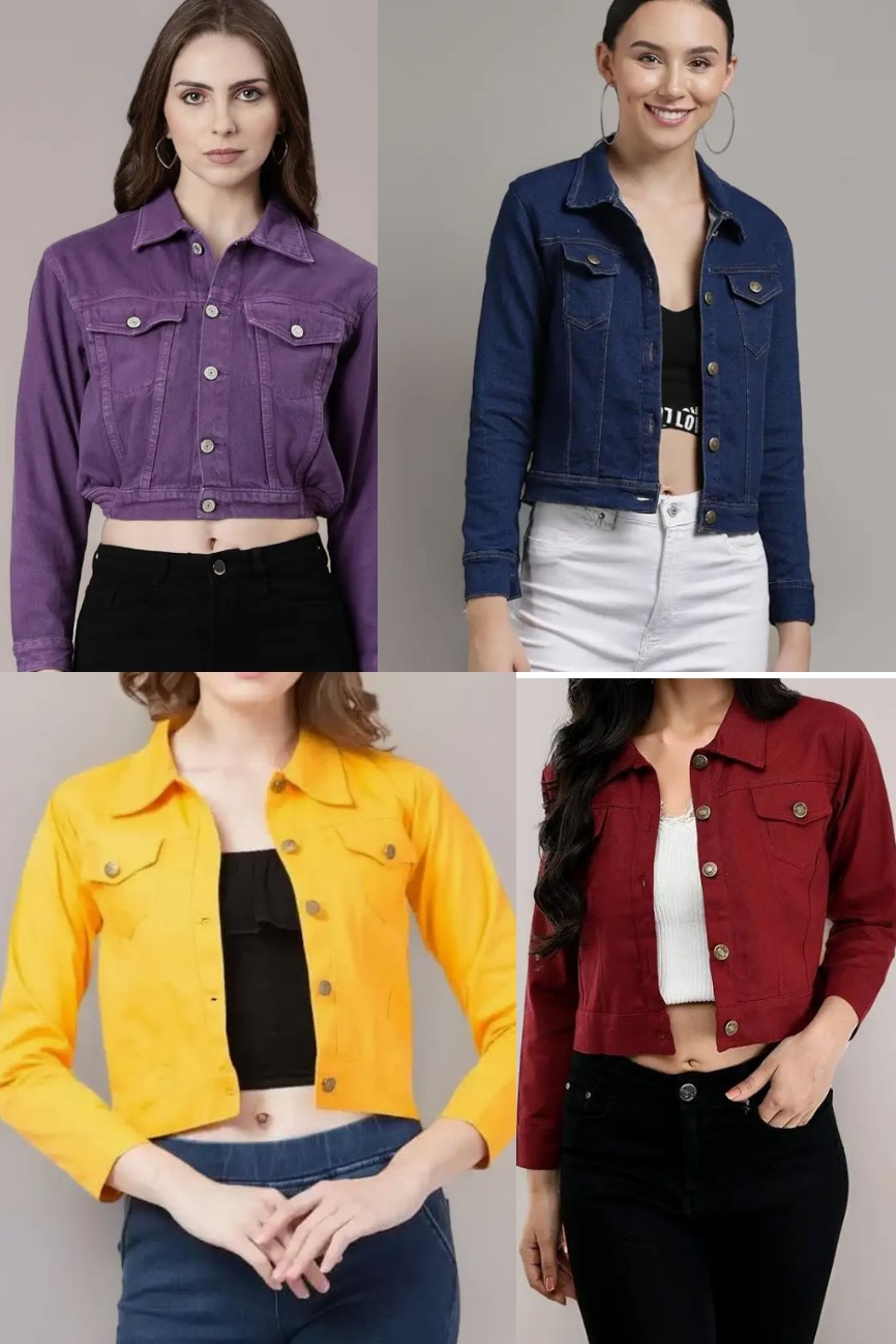 New ladies denim jacket