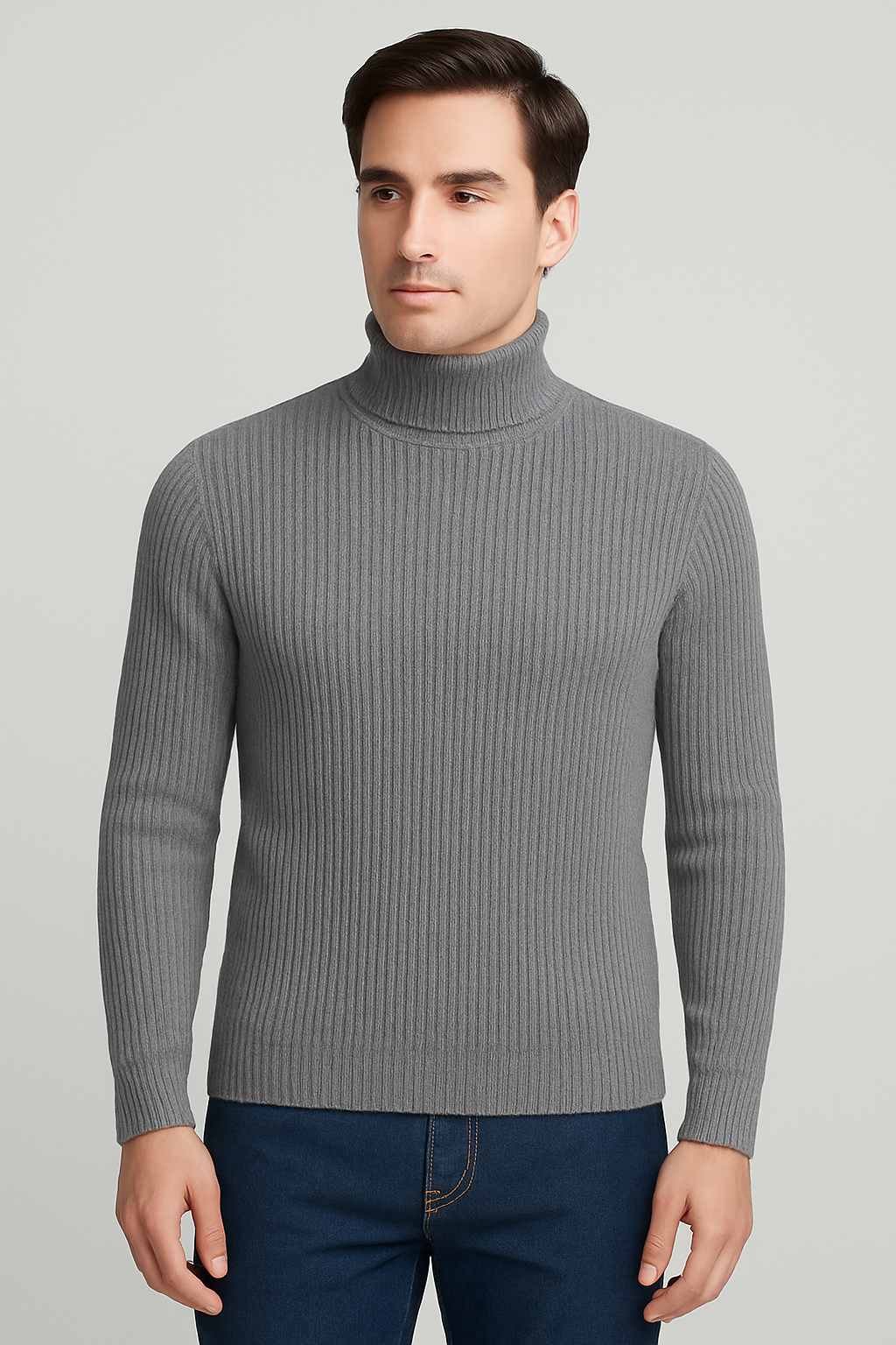 High Neck For Men & Boys Slimfit High Neck For Boys. Winter Long sleeves Turtleneck