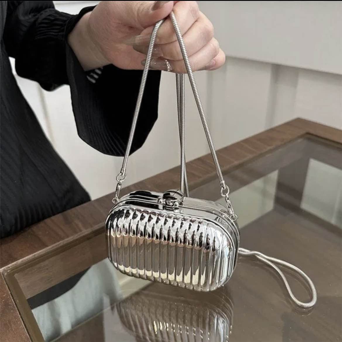 Mini Imported Acrylic Clutches For Women & Girls