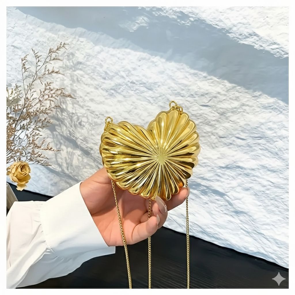 Mini Acrylic Clutch Crossbody for Girls – Moon, Oval, Heart, Flower, Shell & Bow Shapes | Luxury Evening Handbag for Eid, Party, Wedding & Formal Events