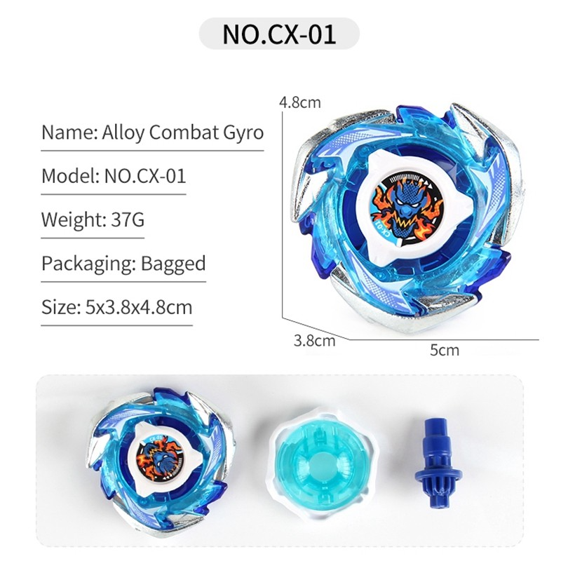 Flame Solong4u Spinning Tops Gyro without Launcher, Holiday 