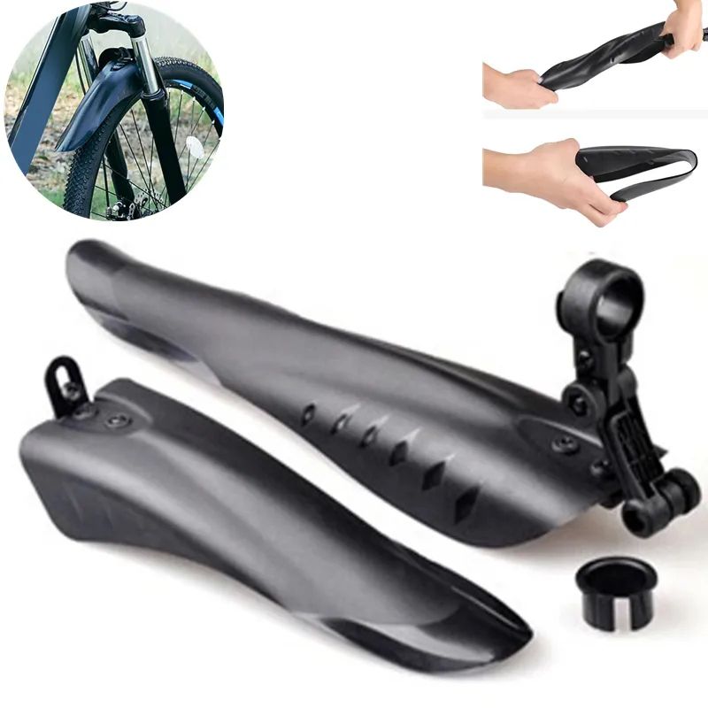 2pcs Bicycle Fender MTB Bike Front Rear Tire Wheel Fenders Mudguard MTB Bike Road Mud Guard Bike Accessories Bicycle Parts