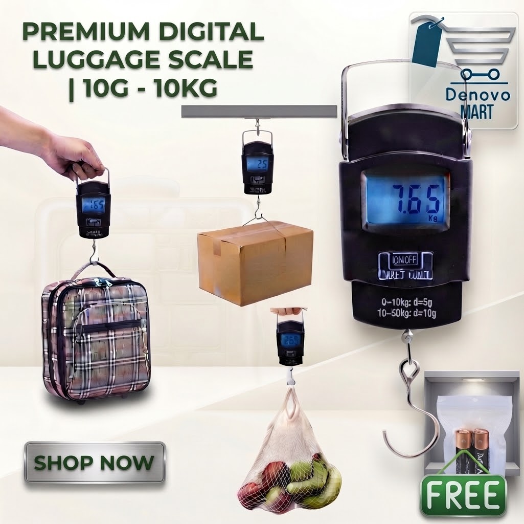 Imported Portable Electronic Digital Hook Scale Hanging Scale Fishing Scale Luggage Bag Scale Digital Pocket Scale Digital Kitchen Scale Digital Weight Machine Weight Scale Digital Weighing Scale Weighing Machine Digital Mini Small Scale Weight Machine