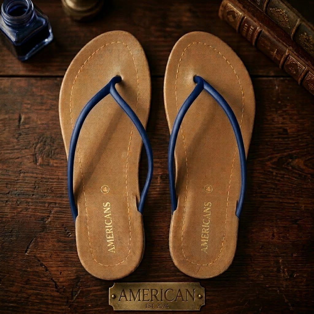 Deluxe Women's Flip Flops - Premium Quality Rubber Slippers in Multiple Sizes