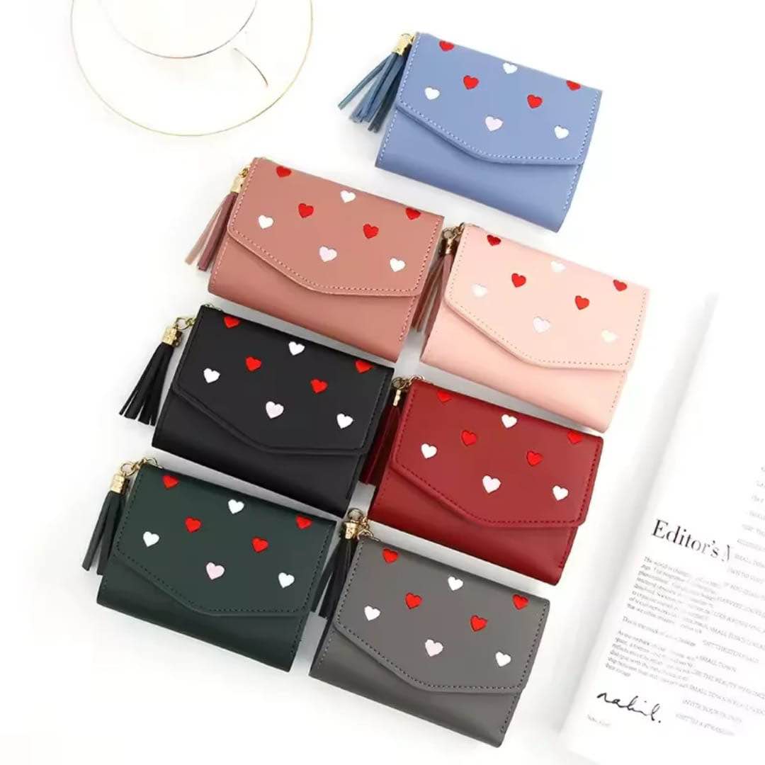 Crocodile Pattern PU Leather Tri-Fold Wallet
