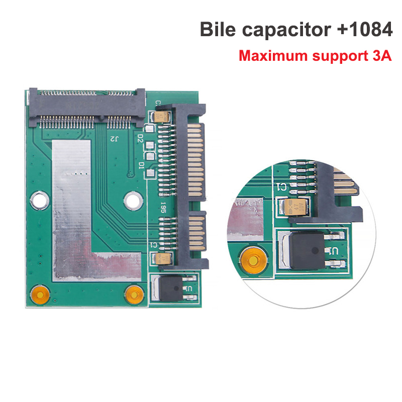 MSATA SSD to SATA 3.0 Adapter Card 2.5 Inch Interface 5cm SATA III PC Computer Adapter Converter